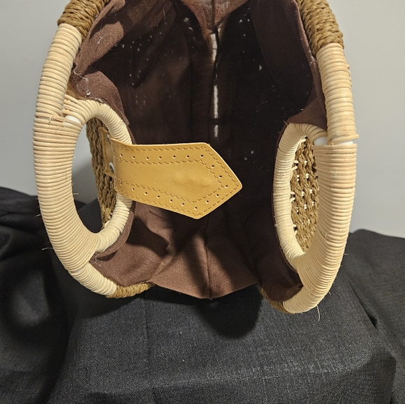 Straw handbag - Picture 3 of 6